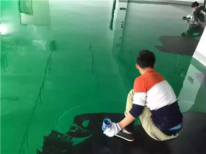 盈江下面给你一份环氧地坪漆施工的完整流程